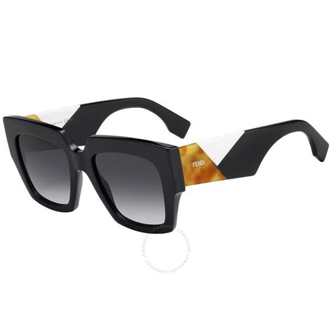 fendi ff 0263/s|Fendi Grey Gradient Square Ladies Sunglasses FF 0263/S .